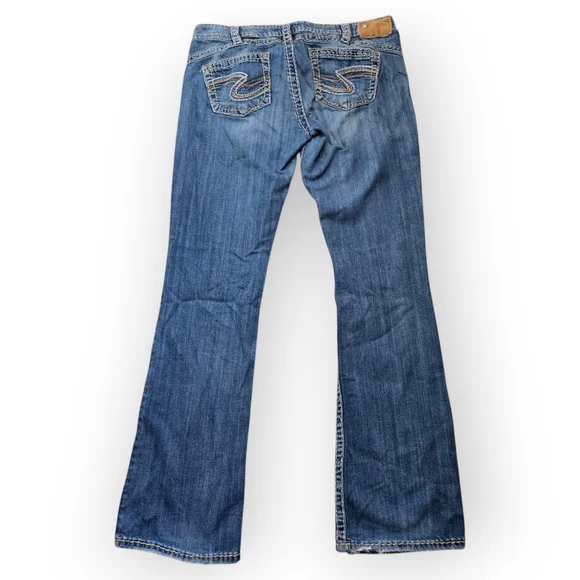 Silver Tuesday 16.5 Bootcut Jeans, Size 32 - Picture 3 of 12